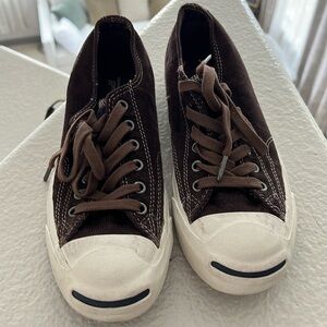 Brown Corduroy Jack Purcell Converse size 5.5M/7W
